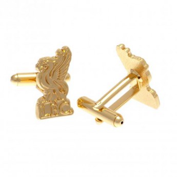 FC Liverpool manšete Gold Plated Cufflinks LB
