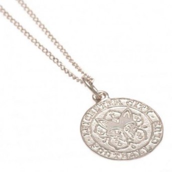 Leicester City ogrlica s privjeskom Sterling Silver Pendant & Chain