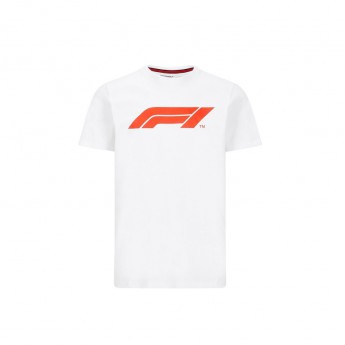 Formule 1 muška majica logo white 2020