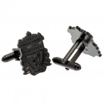 FC Liverpool manšete Black IP Cufflinks