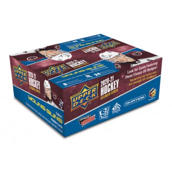 NHL boxovi NHL hokejske karte 2020-21 UD Extended Series Hockey Retail Box