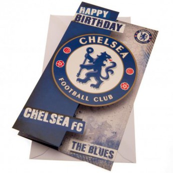 FC Chelsea čestitke Birthday Card The Blues