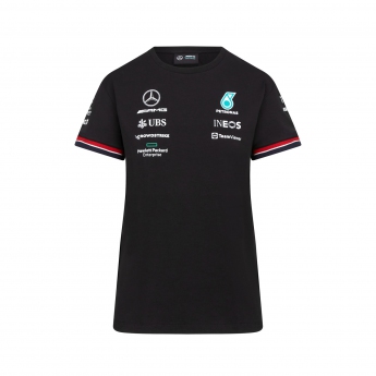 Mercedes AMG Petronas ženska majica team black F1 Team 2022
