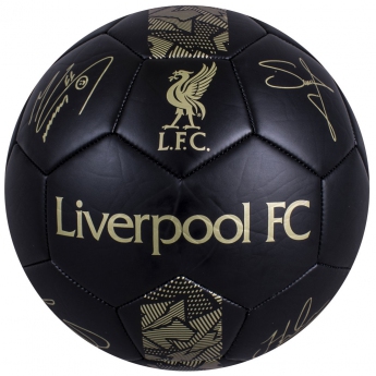 FC Liverpool nogometna lopta Signature Gold PH - size 5