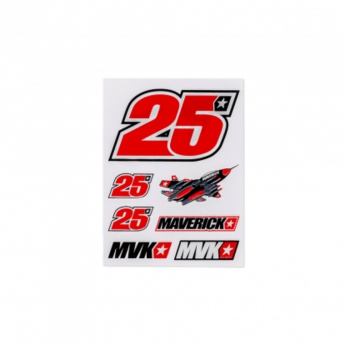 Maverick Vinales male naljepnice MVK 25