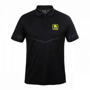 Valentino Rossi muška polo majica black helmet Riders Academy