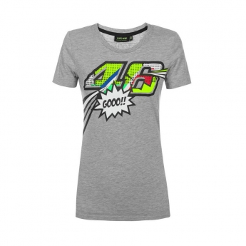 Valentino Rossi ženska majica grey Classic (Pop Art) 2019