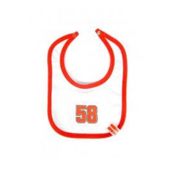 Marco Simoncelli dječji podbradak white 58