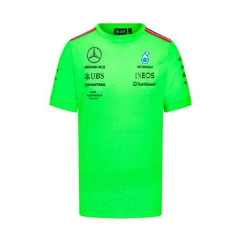 Mercedes AMG Petronas muška majica Set Up green F1 Team 2023