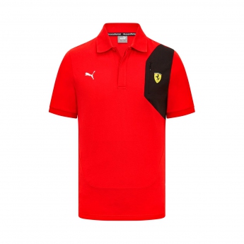 Ferrari muška polo majica Logo red F1 Team 2023