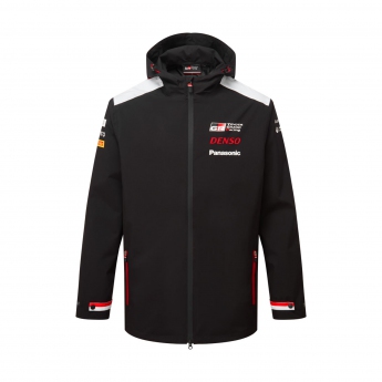 Toyota Gazoo Racing muška jakna s kapuljačom Rain Black WRC 2023
