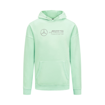 Mercedes AMG Petronas muška majica s kapuljačom Retro mint F1 Team 2023