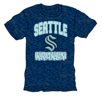Seattle Kraken dječja majica All Time Great Triblend blue
