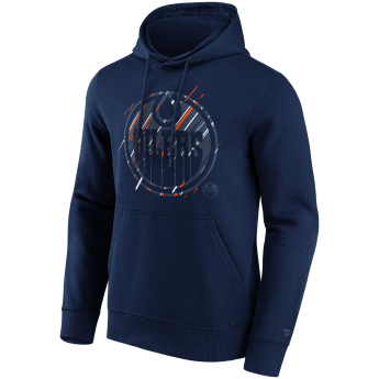Edmonton Oilers muška majica s kapuljačom Etch Hoodie navy