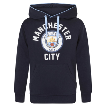 Manchester City muška majica s kapuljačom SLab Graphic navy