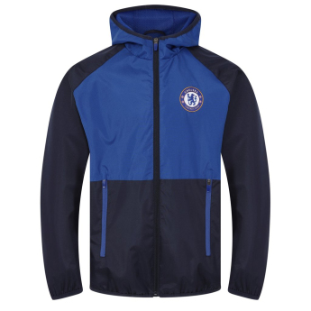 FC Chelsea muška jakna s kapuljačom shower navy royal