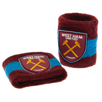 West Ham United znojnici 2 soft cotton sweatbands
