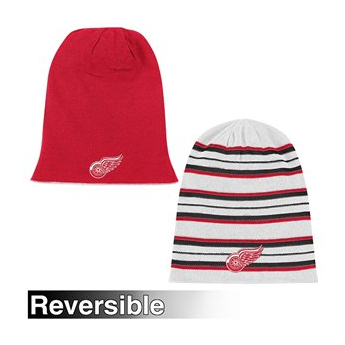 Detroit Red Wings zimske kape Reebok Faceoff Long Reversible Knit Hat