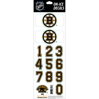 Boston Bruins naljepnice za kacigu Decals