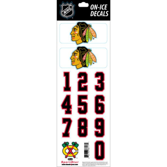 Chicago Blackhawks naljepnice hockey helmet Decals