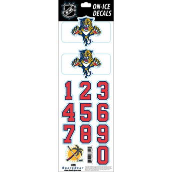 Florida Panthers naljepnice za kacigu Decals