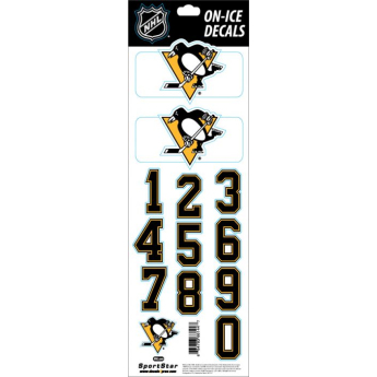Pittsburgh Penguins naljepnice za kacigu Decals