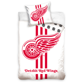 Detroit Red Wings posteljina za jedan krevet TIP White