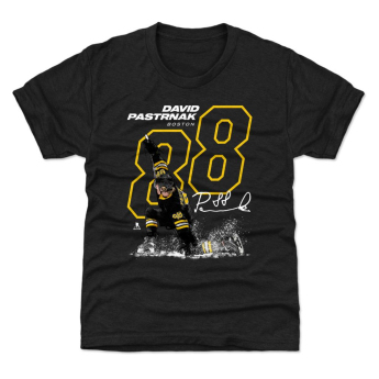 Boston Bruins dječja majica David Pastrnak #88 OUTLINE 500 Level
