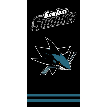 San Jose Sharks ručnik za plažu black