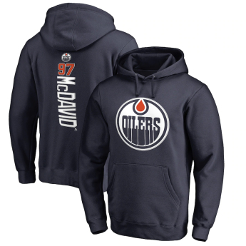 Edmonton Oilers muška majica s kapuljačom McDavid #97 name and number