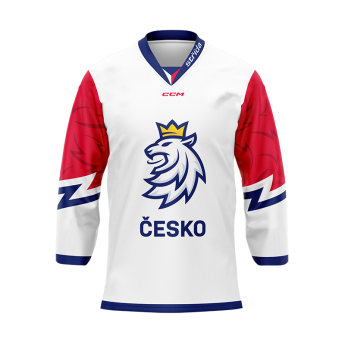 Hokejaške reprezentacije hokejaški dres David Pastrňák #88 CCM jersey white