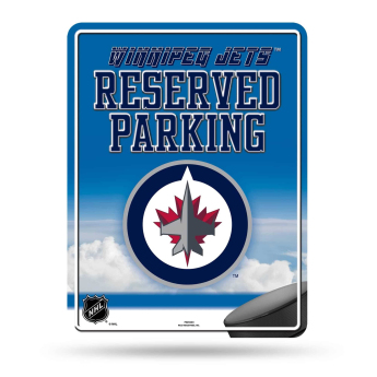 Winnipeg Jets zidni natpis Auto Reserved Parking