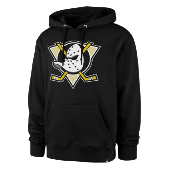 Anaheim Ducks muška majica s kapuljačom Imprint ’47 Burnside Hood black