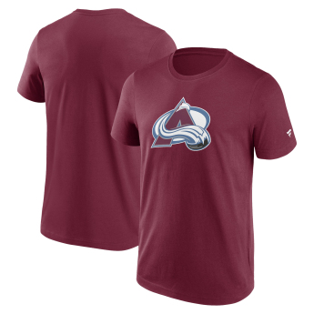 Colorado Avalanche muška majica Primary Logo Graphic Rhododendron