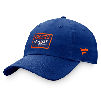 Edmonton Oilers kapa za bejzbol Authentic Pro Prime Graphic Unstructured Adjustable blue