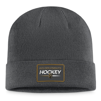 Vegas Golden Knights zimske kape Authentic Pro Prime Cuffed Beanie grey