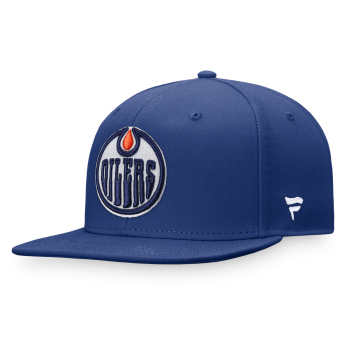 Edmonton Oilers šilterica ravnog oboda Core Snapback blue