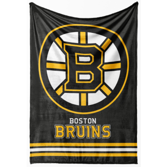 Boston Bruins deka od flisa Essential 150x200 cm