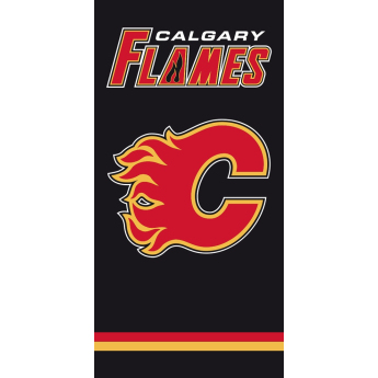 Calgary Flames ručnik za plažu black