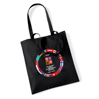 Hokejaške reprezentacije velika torba Ice Hockey World Championship Czechia MS 2024 black