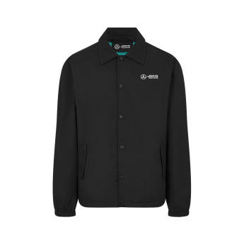 Mercedes AMG Petronas muška jakna Coach black F1 Team 2024