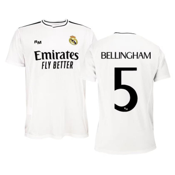 Real Madrid nogometni dres replica 24/25 Home Bellingham