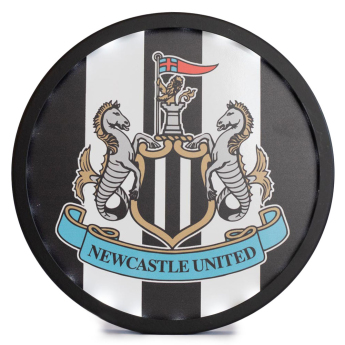 Newcastle United zidni sat Metal LED Logo