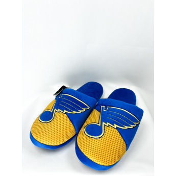 St. Louis Blues muške natikače Team Logo Fleece Slipper