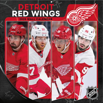 Detroit Red Wings kalendar 2025 Wall Calendar