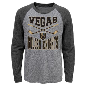Vegas Golden Knights dječja majica dugih rukava Cross Stick Ls Triblend Raglan