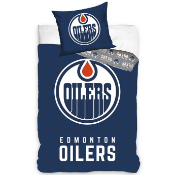 Edmonton Oilers posteljina za jedan krevet Shield 2