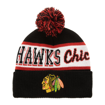 Chicago Blackhawks zimske kape Block Sweep Pom Knit
