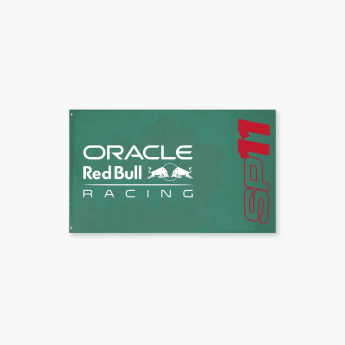 Red Bull Racing zastava Sergio Perez green F1 Team 2024