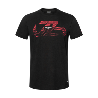 Alfa Romeo Racing muška majica Valtteri Bottas fans black F1 Team 2024
